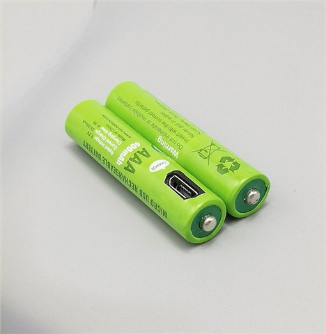 1.2V 400mAh AAA7號(hào)Type-c口充電鎳氫電池
